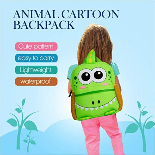 BAIGIO Children's Backpack Waterproof Nursery Bag Toddler Kids School Bag with Animal Design (Dinosaur, S)