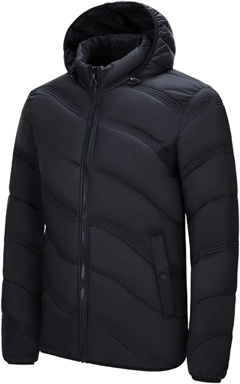 Mens Hiking Jacket Warm Camping Trekking Skiing Waterproof Windproof Thermal Windbreaker Coat