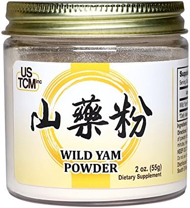 Wild Yam Powder Rhizoma Dioscoreae Powder Chinese Yam Powder Shan Yao Powder 山藥粉 淮山粉 120mesh (2oz)