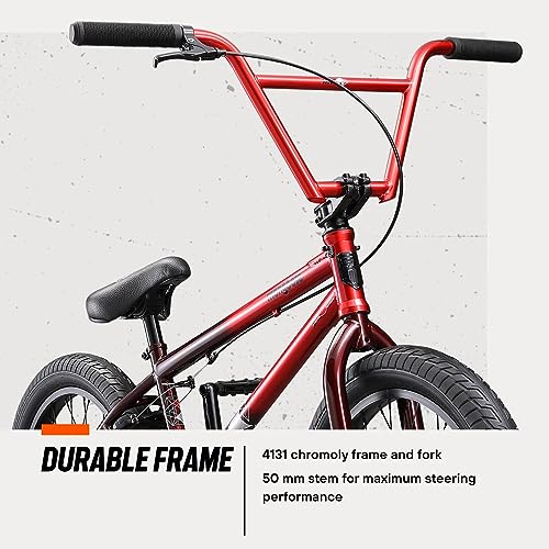 image for Mongoose Legion L80 Freestyle BMX Bike for Advanced-Level Riders, Adul