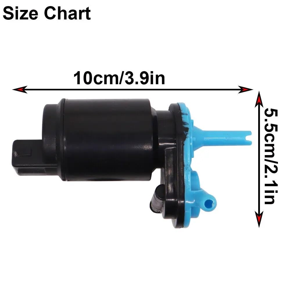 Bomba Limpiaparabrisa Para OPEL CORSA para Golf bomba de limpiaparabrisas delantero trasero Para Bomba de Agua para Limpiaparabrisas | 1H6955651 28920AU400