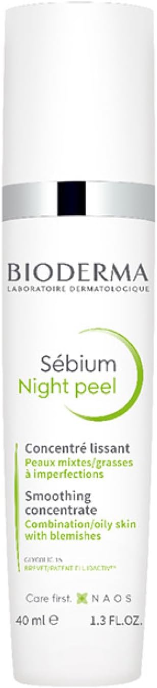 BIODERMA Sébium Night Peel glättendes Peeling-Konzentrat, 40 ml concentrato