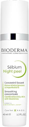 BIODERMA Sébium Night Peel glättendes Peeling-Konzentrat, 40 ml Konzentrat
