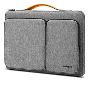 tomtoc Laptoptasche 15/15,6/16 Zoll Notebook Tasche mit 360°Rundumschutz, Wasserdichte Schutzhülle Kompatibel mit Acer, ASUS, Dell, HP, Lenovo Laptop Chromebook & MacBook