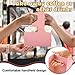 Kosiz 60 Pcs 2 Cup Drink Carrier with Handle 6.9 x 3.2 x 8.9 Inch Coffee Holder Paperboard Drink Carrier for Hot and Cold Beverage Takeout Cafe and Restaurant Wedding Food Delivery(Pink)