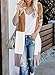 CARDYDONY Women Colorblock Long Duster Cardigan Casual Knit Sweater Khaki M