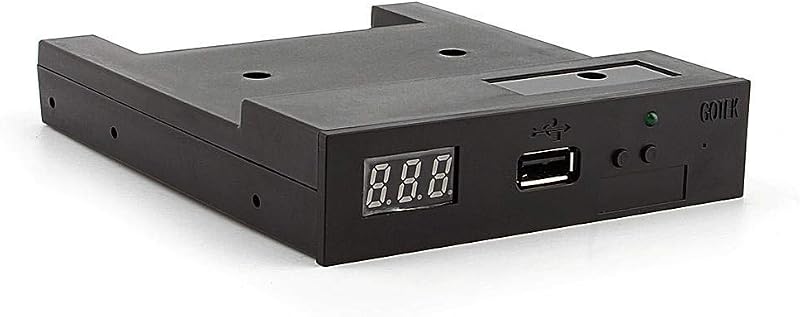 Unidad de disquete, 3,5"USB externo lector de disquete emulador simulación disquete portátil para teclado musical, Plug and Play