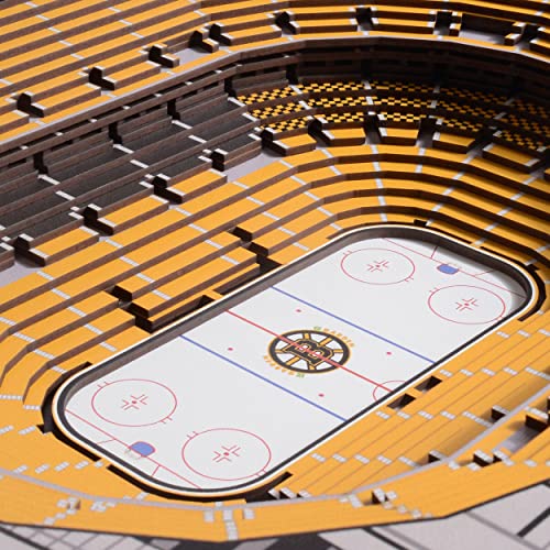 Youthefan Nhl Boston Bruins 25-Layer Stadiumviews 3D Wall Art - Td Garden #TOP2