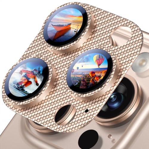 Image of Uyiton for iPhone Camera Lens Protector, Metal Frame Glass Cover