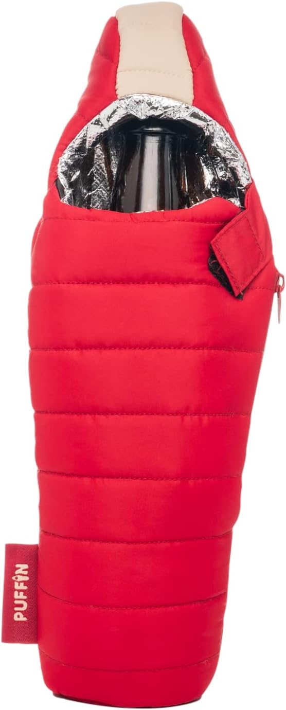 Puffin Beverage Sleeping Bag | Insulated Beer Cooler, Camo Grey: Home & Kitchen