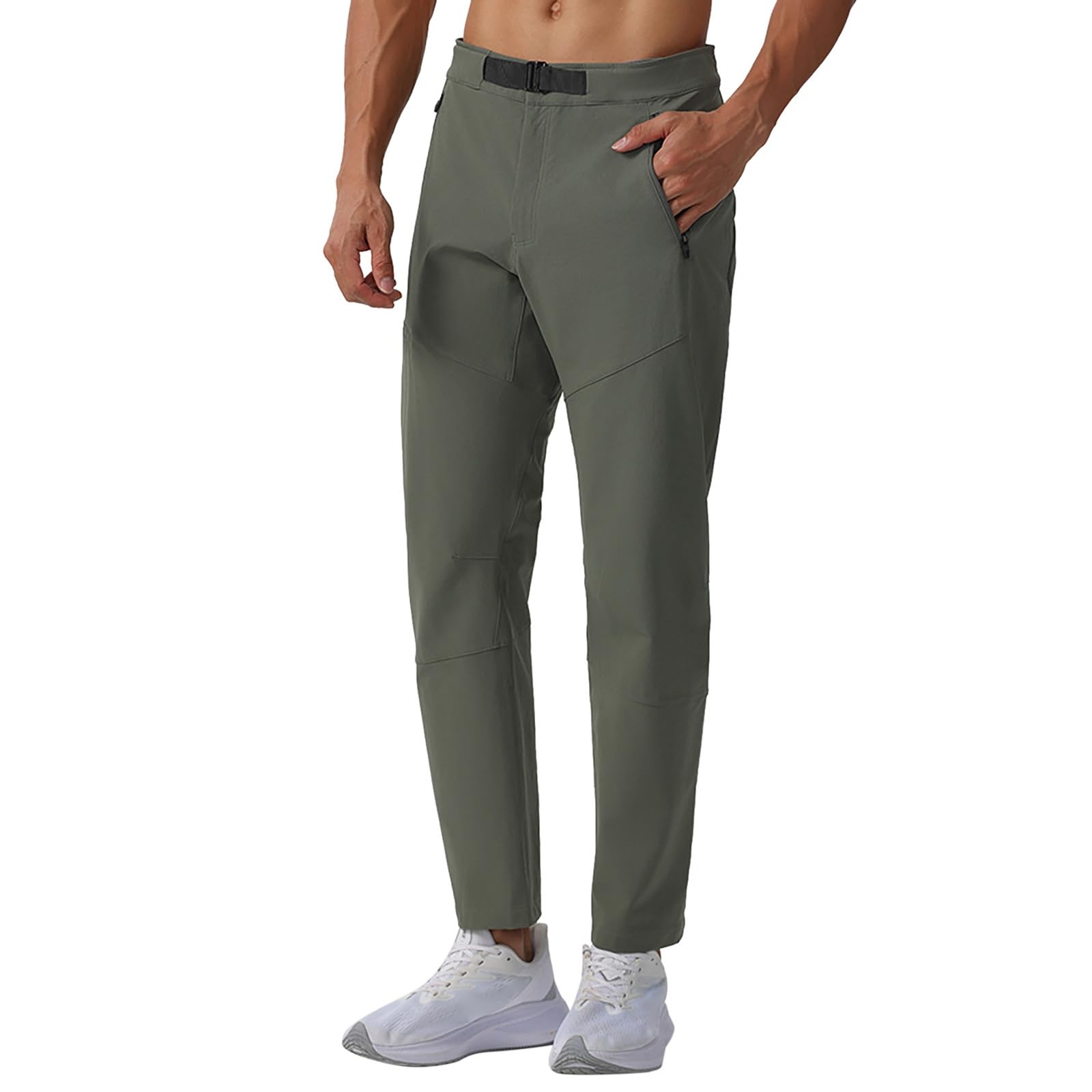 Pantalon De Randonnée Homme Pantalon Randonnée Escalade Travail Stretch Pluie Moto Peintre Cargo Noir Convertible Impermeable Chantier Large Décontracté Tactique Imperméable Camping Chaud 2XL Sport
