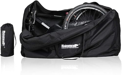 Rhinowalk Folding Bike Carry Bag 20" Thick 26" Thin26 Thick Bicycle Transport Storage Case Bike Travel Bag for Air Travel,Shipping Professional