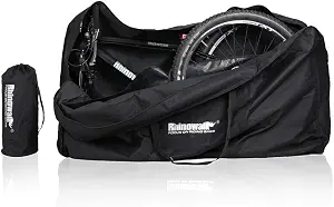 Rhinowalk Folding Bike Carry Bag for 20-26 Inch Bikes, Portable Bicycle Transport Storage Case