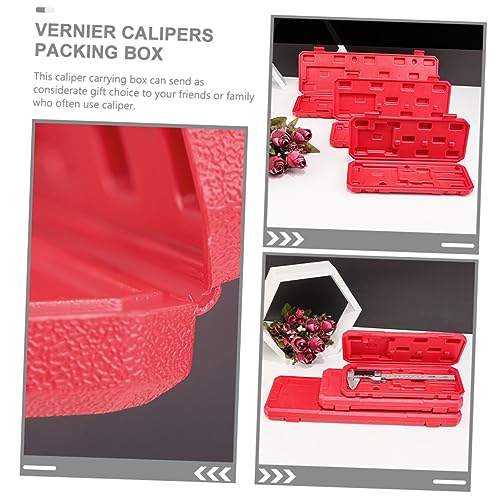 Estuche portátil plástico para calibrador UKCOCO miniatura 3