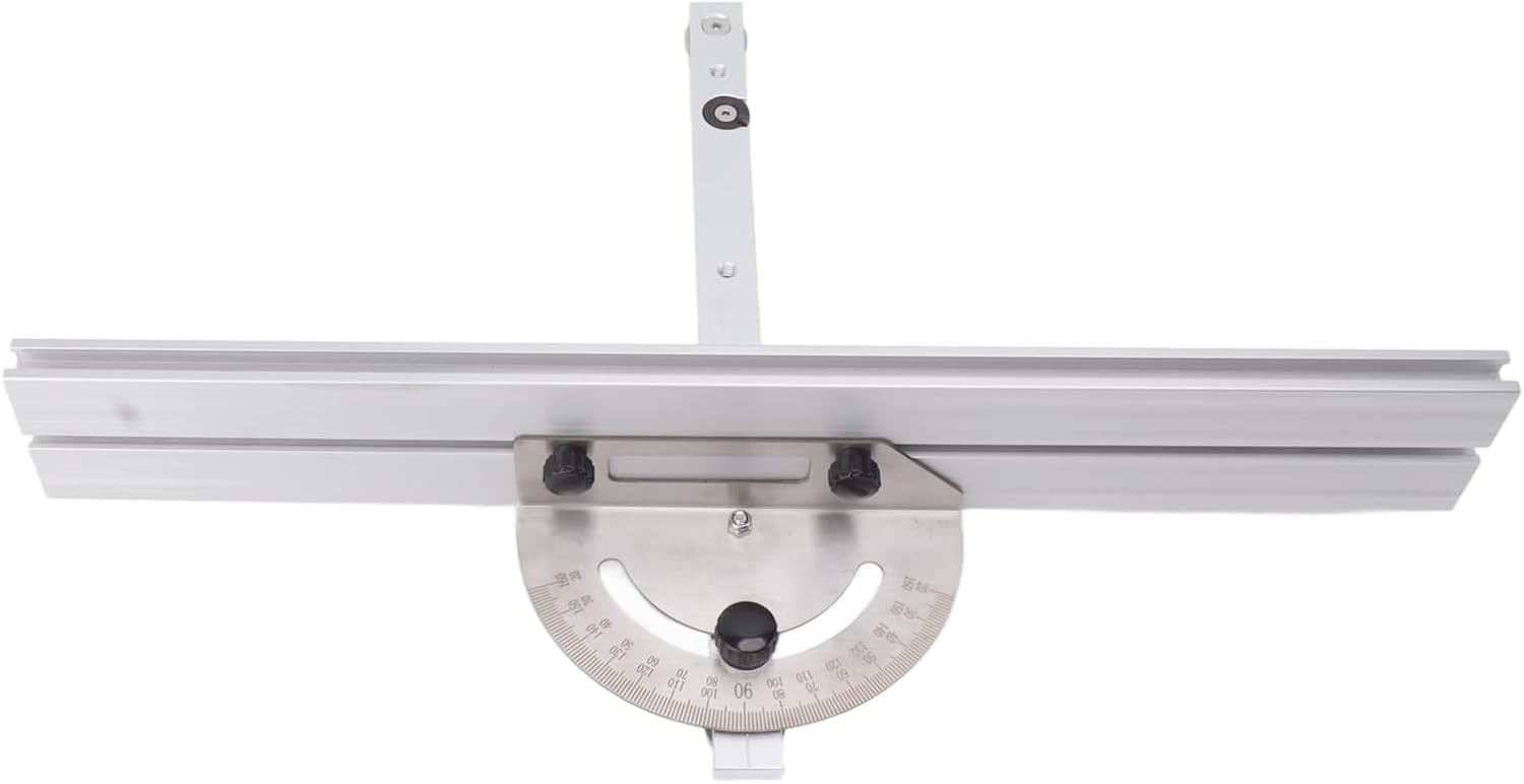 Angle Protractor Aluminum Alloy Ruler with Backstop, Adjustable Angle Finder for Woodworking, Measuring Tool - Durable, Accurate Readings, Ideal for Carpentry and Engineering