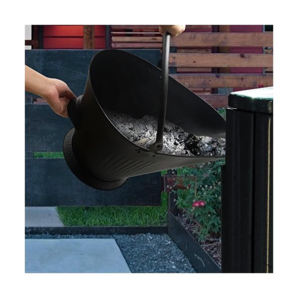 Amagabeli Kaminholzzange, 66 cm, robuste Holzzange, Schmiedeeisen, Greifzange für Holzofen, Outdoor, lange Holzscheite… – Bild 7