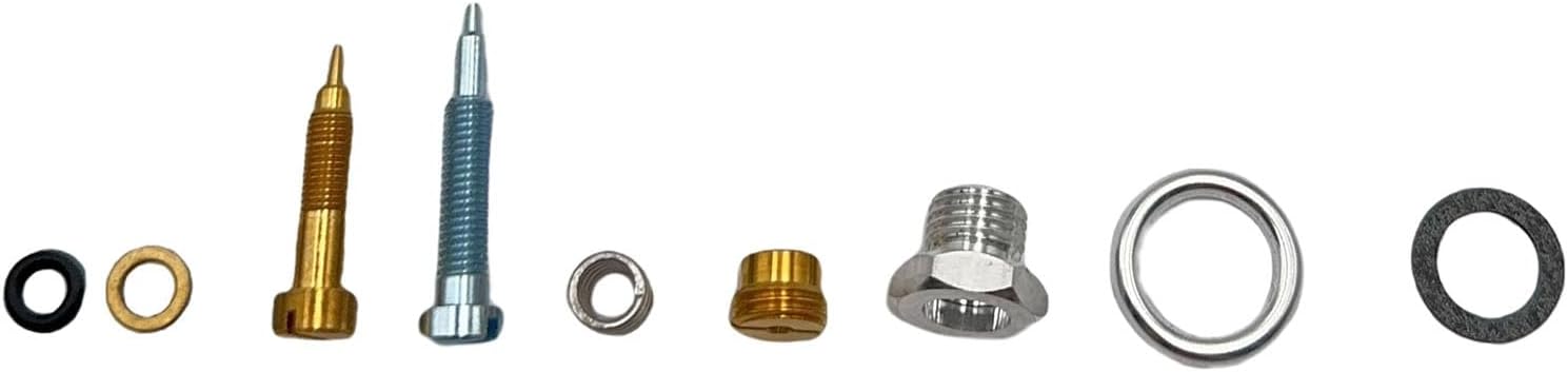 Carburetor Overhaul Repair Rebuild Kit Compatible with Briggs Stratton Pulsa Jet Carb 80200 81200 82200 3 Thru 5 HP Horizontal Engines Replace 495606 494624