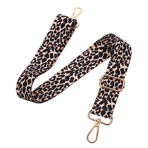 3pezzi Cinghia Regolabile Per Borse Con Stampa Leopardata Accessorio Leggero e Creativo Per Sostituzione Tracolla Design Elegante Per Donne e Ragazze