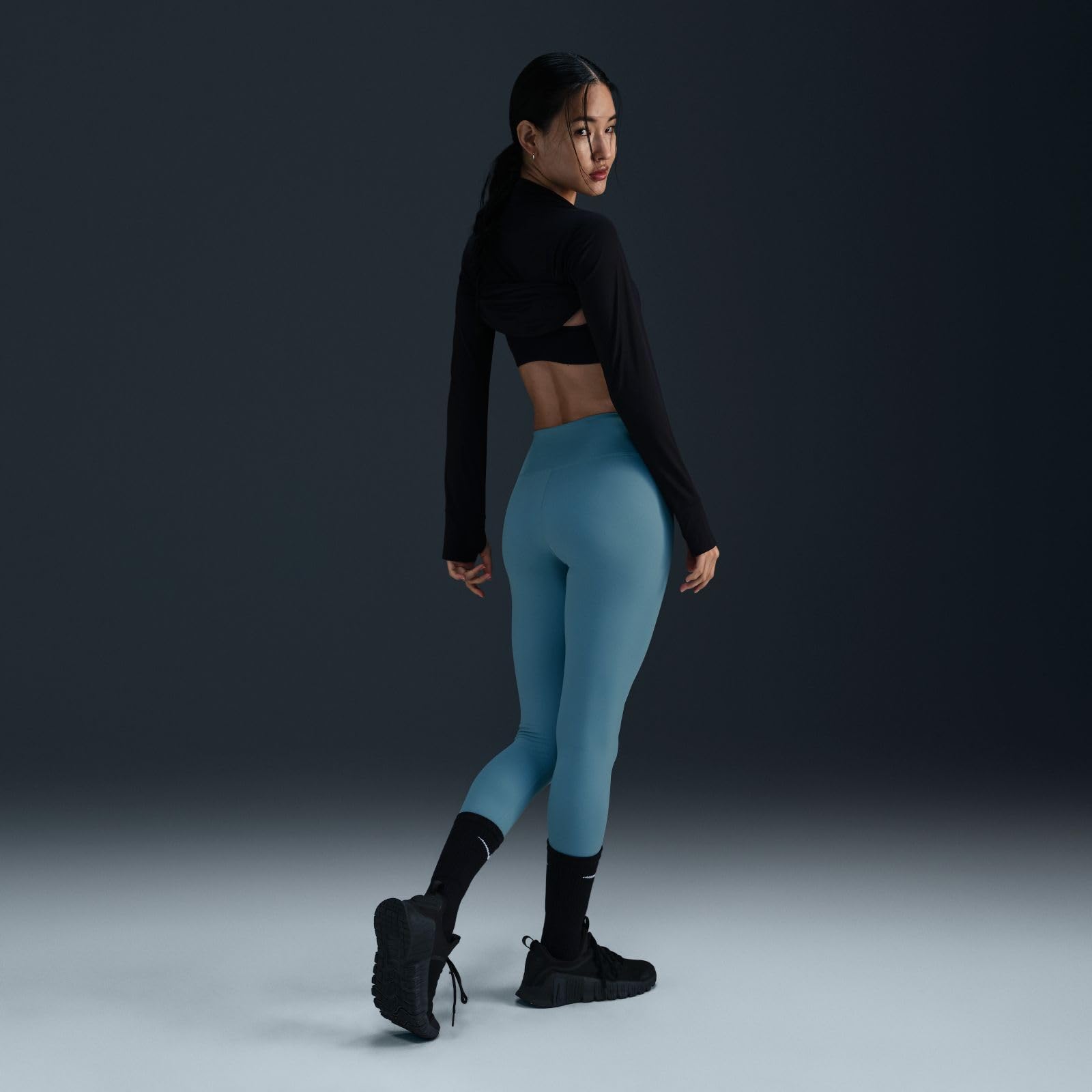 Nike One 7/8-Leggings mit hohem Bund für Damen, HV2292