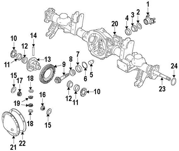 MOPAR 68237720AA - Seal Drive Pinion