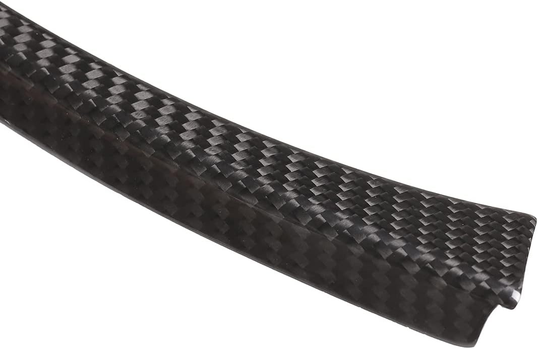 Real Carbon Fiber Interior Accessories Fit for BMW F80 F82 M3 M4 2014-2019 LHD Car Gear Shift Panel Side L Shape Trim Strips Protection Frame Cover 1 Piece Set (Carbon Fiber Black)