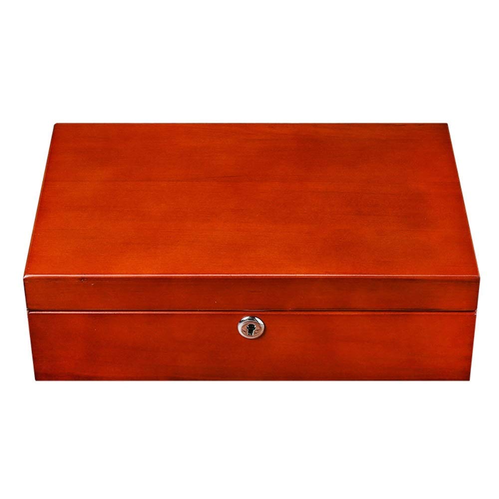 Boîte de montre pour rangement esthétique sur commode de chambre