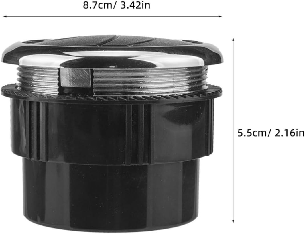 Luxshiny A1153-03 ABS Air Conditioning Vent Outlet Electroplated Knob