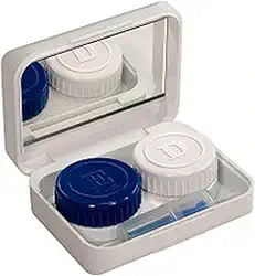 Estojo Lente De Contato Com Ventosa Extratora E Espelho Look Vision