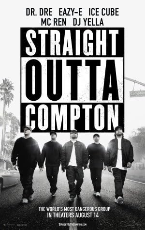 Straight Outta Compton - Movie Poster 24 x 36 Inches , Glossy Finish (Thick): Dr Dre, Eazy-E, Ice Cube by WMG