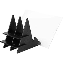 Drawing Table with Stable Brackets for Beginners, Mirror Copy for Sketches, Plastic Stencil Plate 7 Inches for Drawing and Cartoons 7 Inches