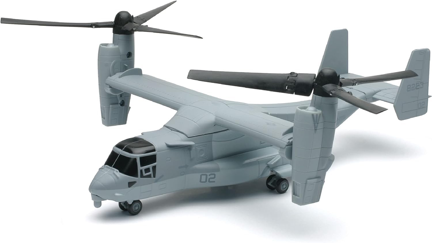 Bell Boeing V-22 Osprey Aircraft #02 Gray US Air Force Military Mission Series 1/72 Diecast Model by New Ray 26113