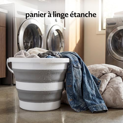 Bac de rangement pliable 24 litres pour optimiser les petits espaces