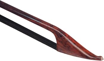 Amazon.co.jp: プロスネークウッドバイオリン弓 4/4 ストレート弓黒馬