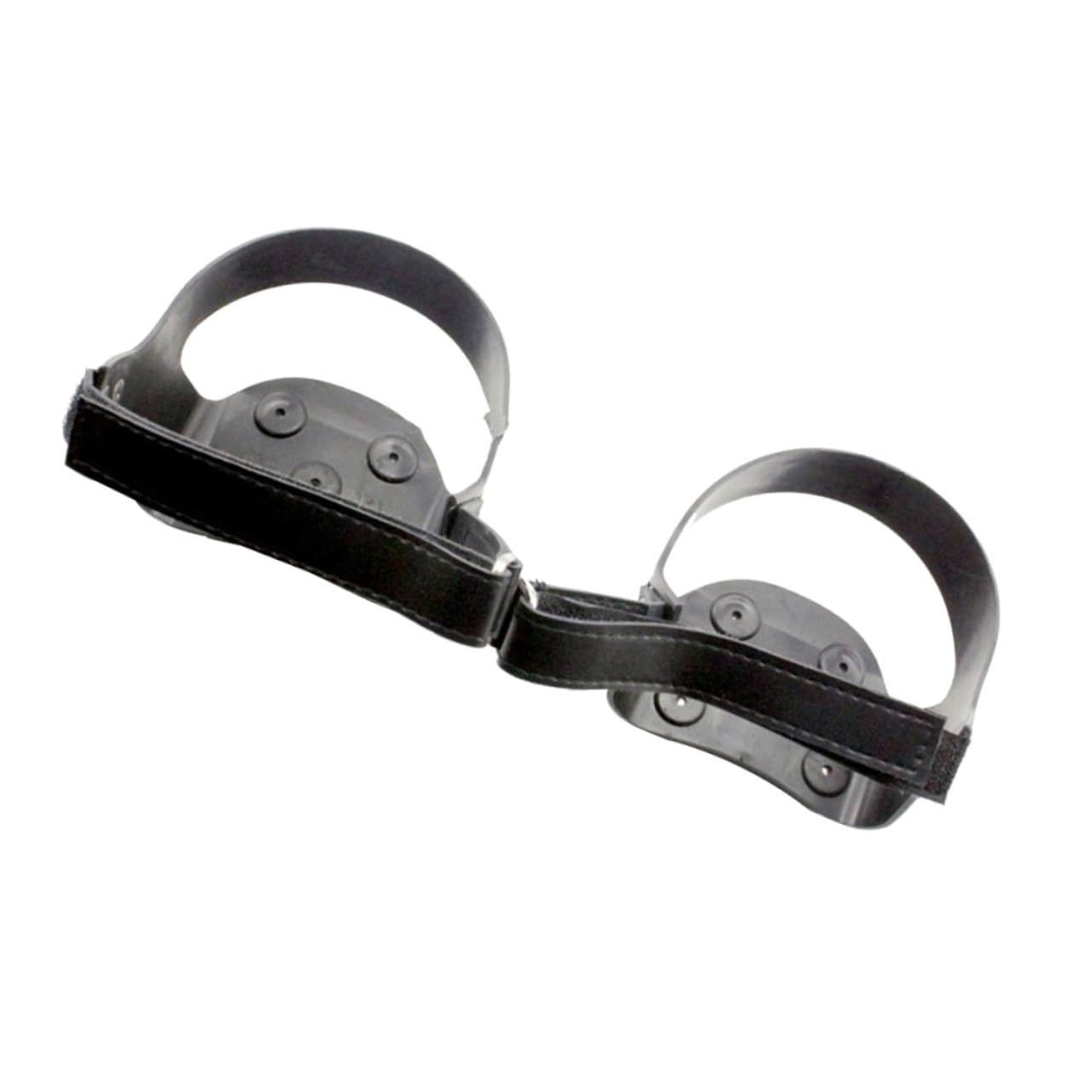 FOMIYES Crampones de Silicona 4 Dientes para Zapatos de Montaña, Diseño Reflectante, Livianos y Resistentes para Senderismo y Pesca en Hielo Estilo Aleatorio