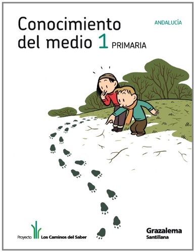 Portada de Conocimiento del medio andalucia 1 primaria los caminos del saber