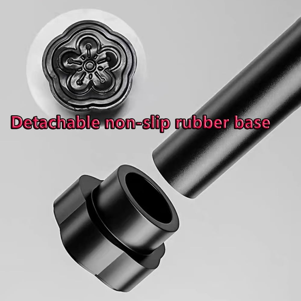 Sink Support Legs Adjustable, Undermount Basin Brackets Black Furniture Leg, Stainless Steel Support Poles Repair Kit for Kitchen Sink Table Leg(2*Height 55-85cm(21.6"-33.5"))