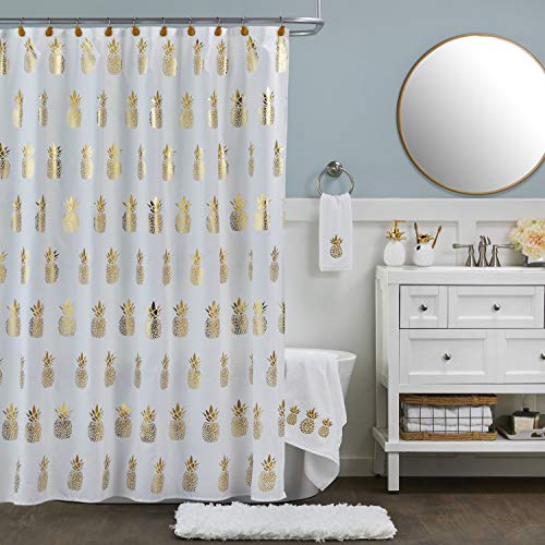 Skl Home By Saturday Knight Ltd. Gilded Pineapple Hand Towel (2-Pack), White, Small #TOP5