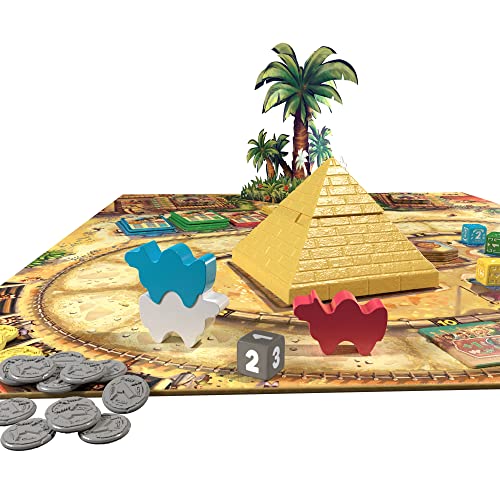 Camel Up (Second Edition) - Exciting Camel-Racing Betting Strategy Game! Fun Family Game for Kids & Adults, Ages 8+, 3-8 Players, 30-45 Minute Playtime, Made by Eggertspiele by Eggertspiele - Image 3