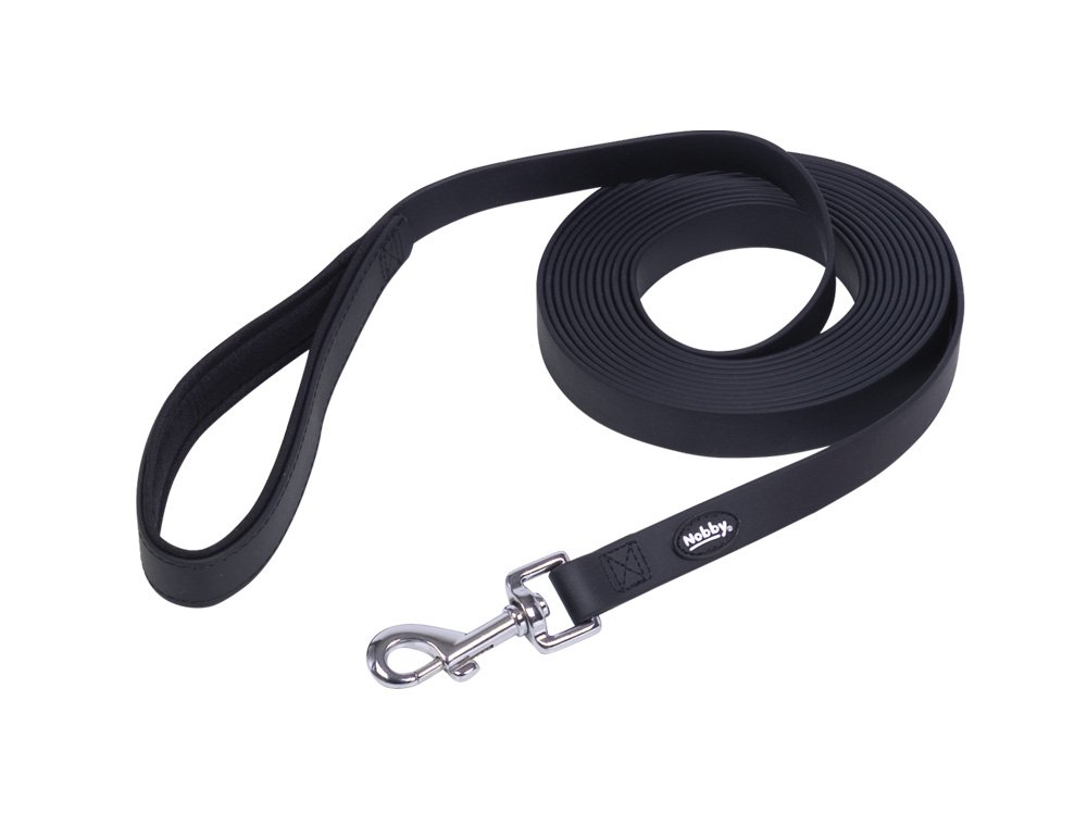 Nobby Cover Tracking Leash, 5 m/20 mm, Black