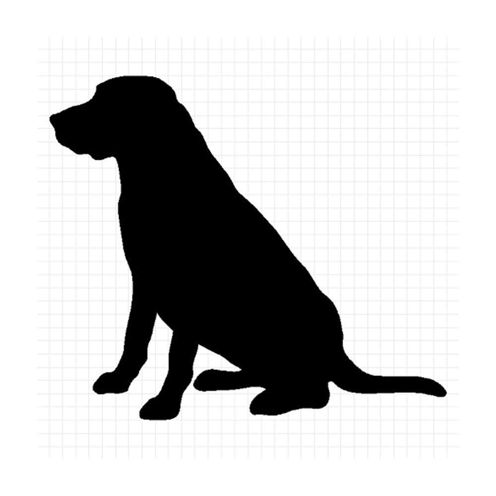 Amazon | ラブラドールレトリーバー Ver.2 シルエット 犬ステッカー