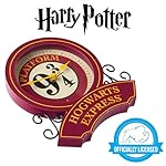 Silver Buffalo Harry Potter Platform 9 3/4 Station Wall Clock, 9.44 x 8.22 Inches - Image 3
