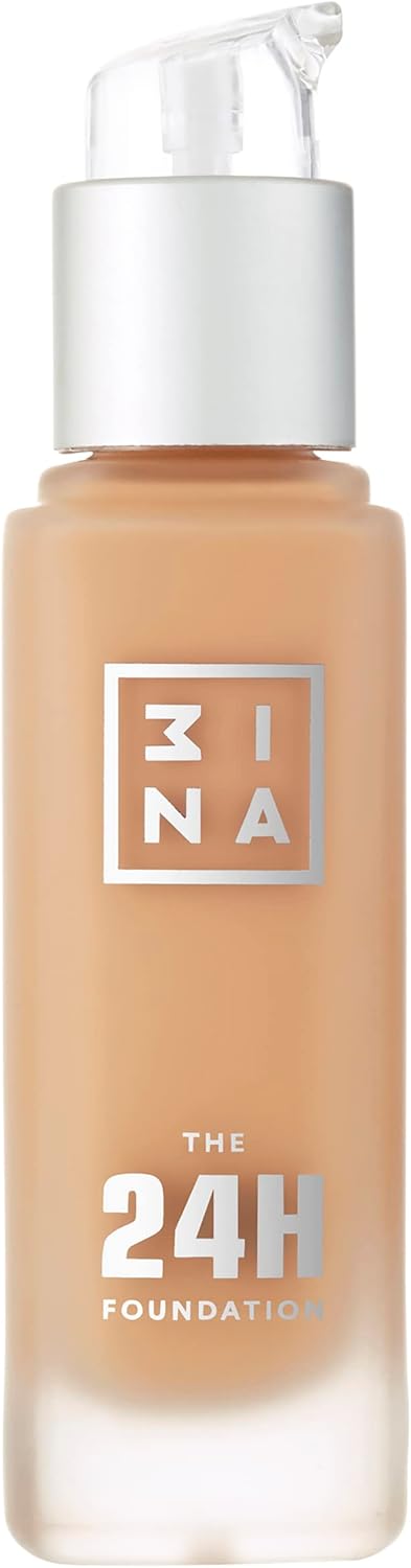 3INA MAKEUP – The 24H Foundation 639 – Dark Nude Yellow With Undertone Yellow – Skin Tone Matching – Durable Waterproof Formula – Vegan – Cruelty Free