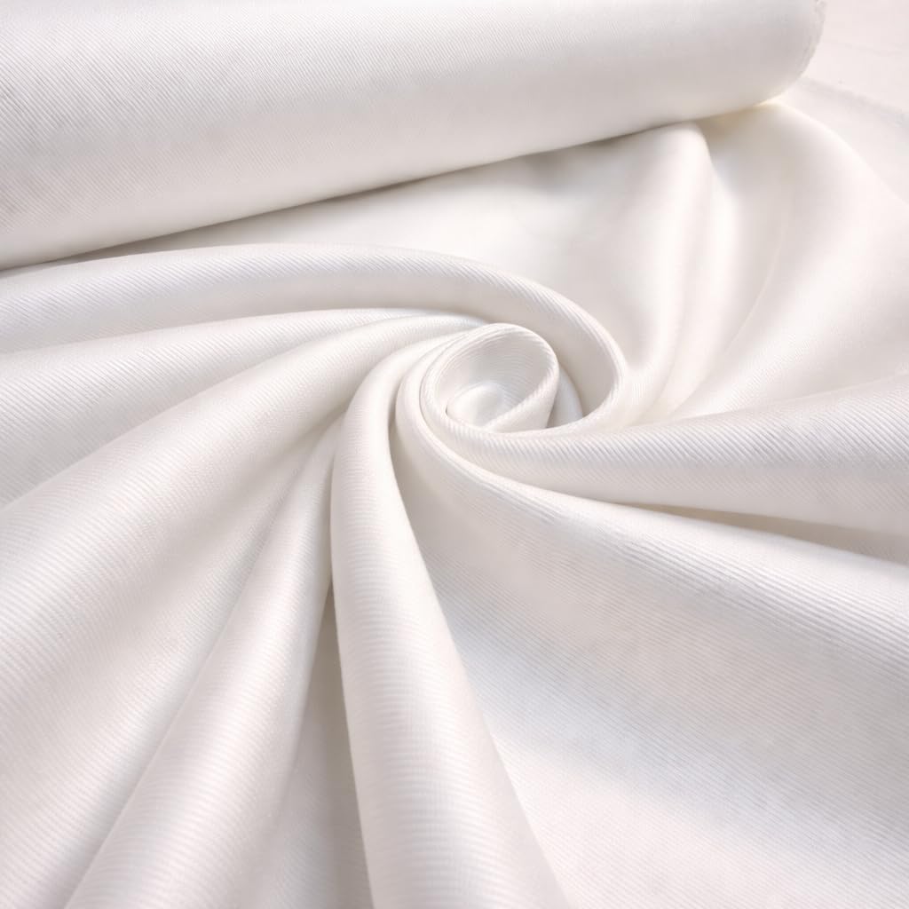 Midland Textiles Polycotton Twill Fabric | Plain Gaberdine Drill Fabric for Uniforms, Overcoats and Workwear | Ideal for Sewing, Dressmaking, and Crafts