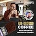 Colonial Coffee 100 Count Single Pot Coffee Packets – 100% Arabica Colombian Medium Roast | Pre-Measured Frac Packs for 12 Cup Maker | Bulk Ground Gourmet Coffee for Home & Office