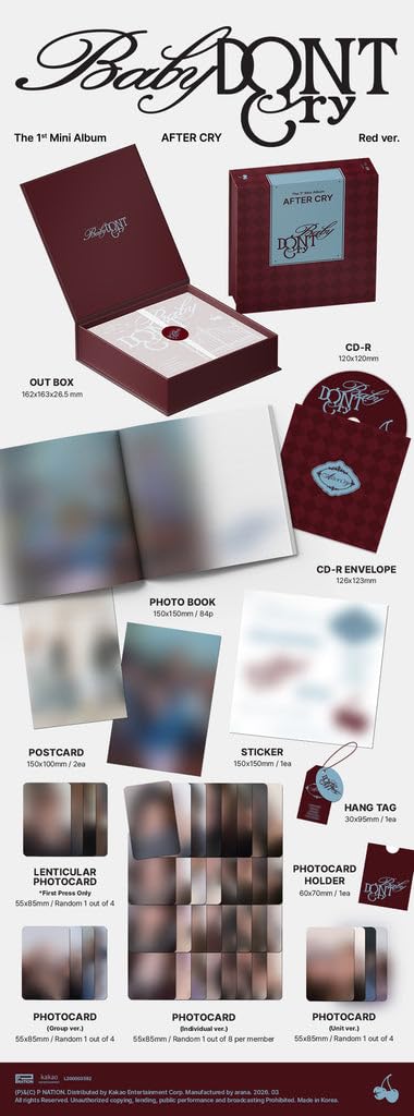 Amazon.co.jp: ベイビードントクライ Baby DONT Cry - 1st Mini Album