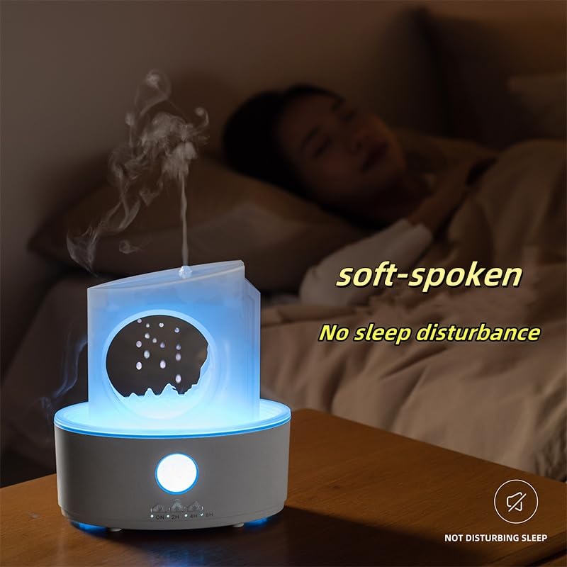 Machine d'aromathérapie design goutte d'eau pour apaiser vos nuits à la maison - 4
