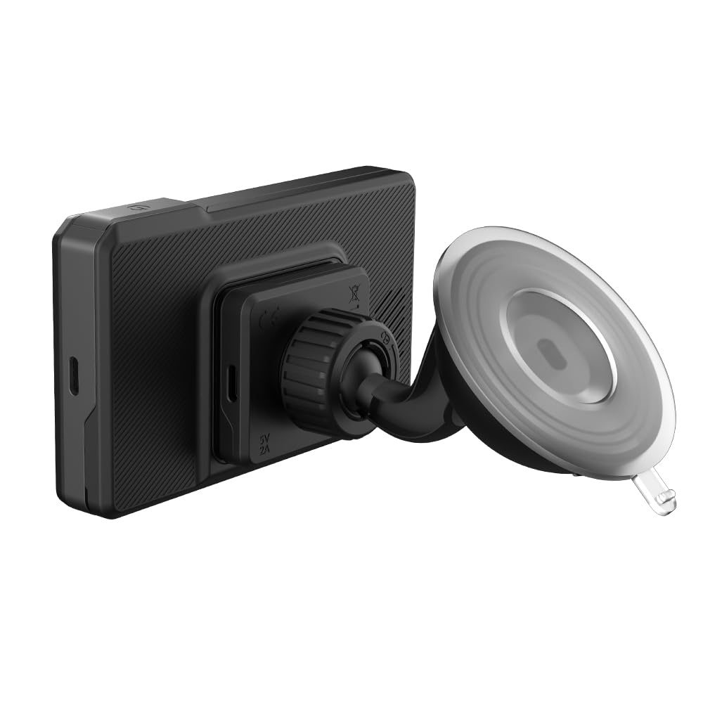 Coyote - Support aimanté chargeant par Ventouse - Compatible Max - pour Fixer et Charger Votre Max - A Installer sur Le Pare-Brise ou Le Tableau de Bord du véhicule