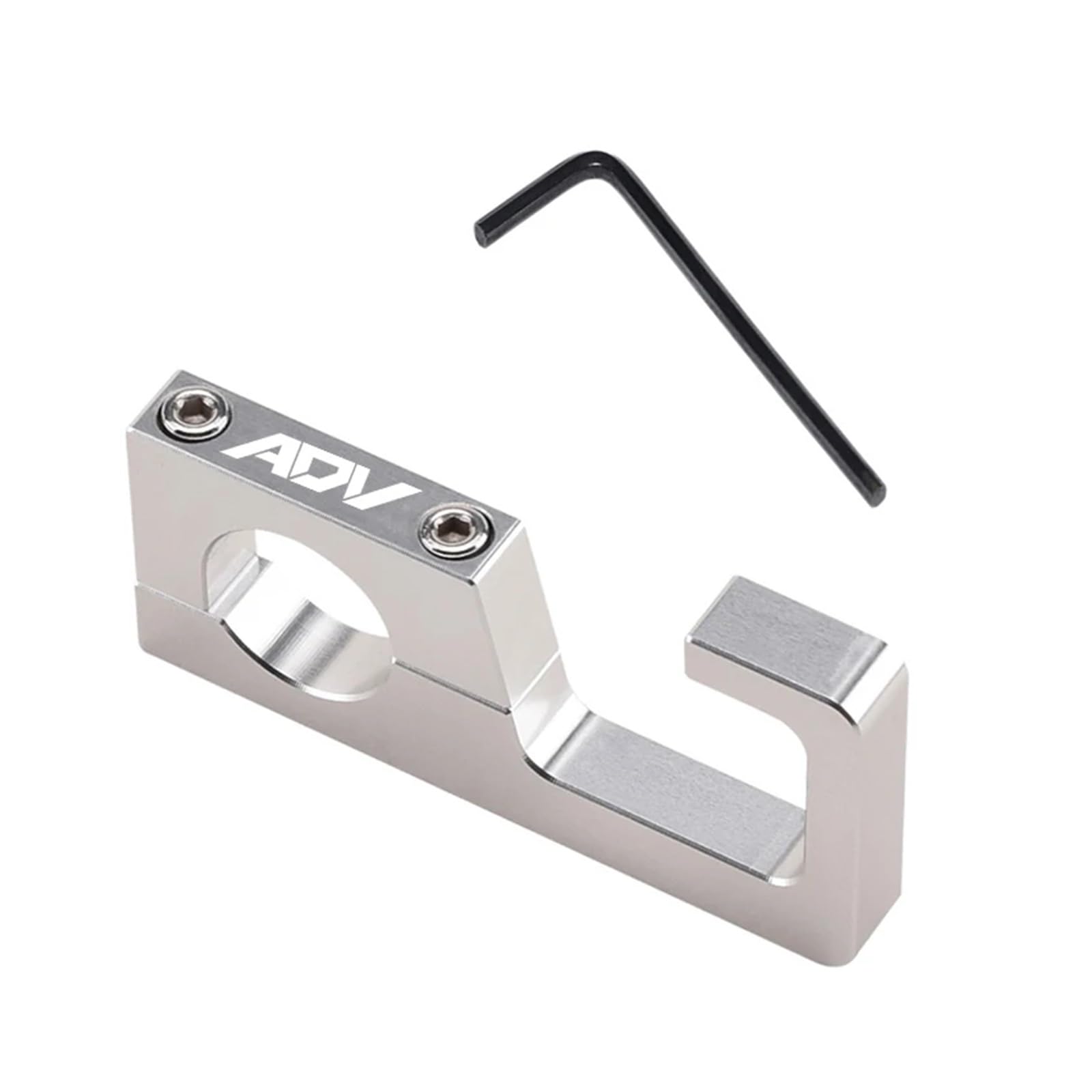 AUytcin Bike Hook Storage Hook for Hon@&da ADV350 ADV150 ADV160 ADV 350 150 160 ADV Motorcycle Hook Handlebar Luggage Bag Hanger Hooks Holder Accessories(1PCS Silver)