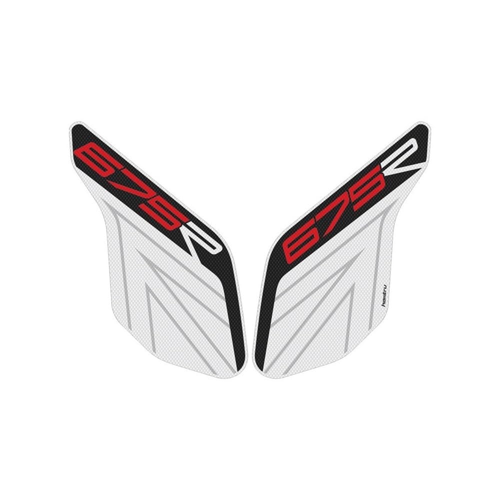 Grip de réservoir moto 675 R 2013-2016 avec genouillère antidérapante