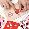 mufanyu 256 Pcs Valentines Day Crafts Gifts Set with 100 Heart Doilies, 2 Bags Foam Heart Stickers for Valentines Day Wedding Party Decor DIY Scrapbooks Greeting Cards Arts Craft Supplies #5